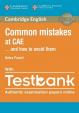Common Mistakes: at CAE with Testbank