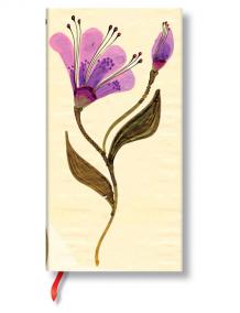 Zápisník - Serpentine Laurel Burch Blossom, slim 90x180 Lined