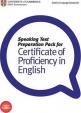 Speaking Test Preparation Pack: Certifikate of Proficiency in English with DVD