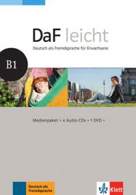 DaF leicht B1 - Medienpaket (4 Audio-CDs + 1 DVD)