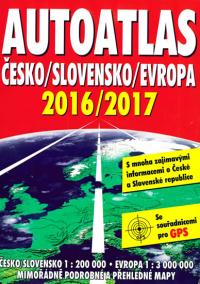 Autoatlas Česko / Slovensko / Evropa 2016/2017