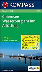 Chiemsee,Wasserburg am Inn,Altötting 159 / 1:50T NKOM
