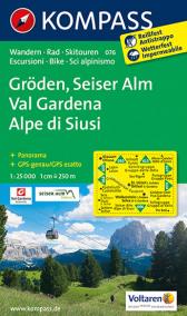 Gröden, Seiser Alm, Val Gardena 076  NKOM 1:25T