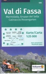 Val di Fassa, Marmolada, Grupo di Senta 686 NKOM  1:25T