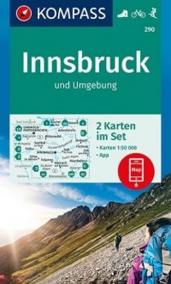 Innsbruck und Umgebung (sada 2 map)  290   NKOM