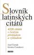 Slovník latinských citátů - 4328 citátů s českým překladem a výkladem - 3.vydání