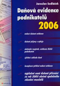 Daňová evidence podnikatelů 2006