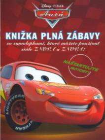 Autá -Knižka plná zábavy so samolep. - Disney . PIXAR