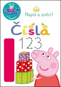 Peppa Pig Uč  sa s Peppou Napíš a zotri! Čísla