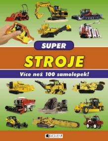 Super stroje Více než 100 samolepek!