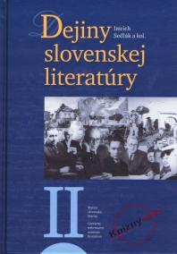 Dejiny slovenskej literatúry II.