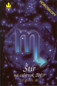 Horoskopy 2003 Štír    BARONET