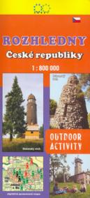 Rozhledny České republiky 1:800 000