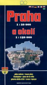 Praha a okolí 2005 1:20 000 / 1:150 000