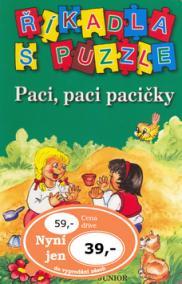 Říkadla s puzzle Paci, paci pacičky