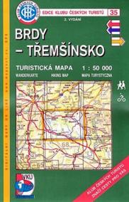 Brdy - Třemšínsko - Turistická mapa - edice Klub českých turistý 35