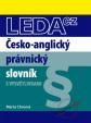 Česko-anglický práv.slovník-LEDA