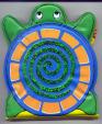 Třpytivá želva-knížka do vany