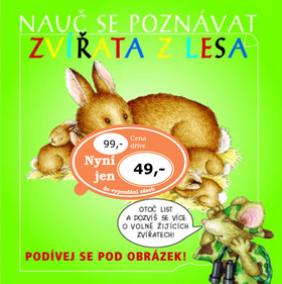 Nauč se poznávat zvířata z lesa