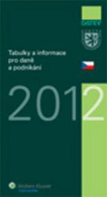 Tabulky a informace pro daně a podnikání 2012