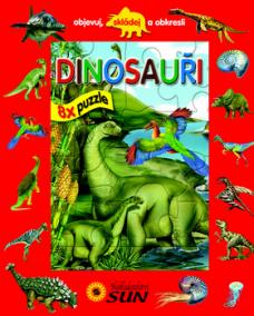 Dinosauři 8x puzzle