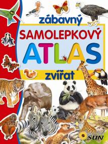 Zábavný samolepkový atlas zvířat