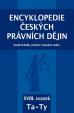 Encyklopedie českých právních dějin - XVIII. svazek