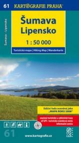 Šumava Lipensko 1:50 000