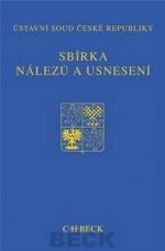 Sbírka nálezů a usnesení ÚS ČR - sv. 52 (vč. CD)
