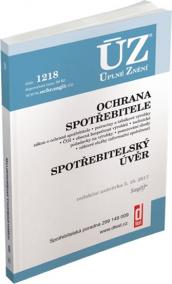 ÚZ 1218 Ochrana spotřebitele