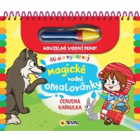 Červená karkulka - Čti a vybarvuj Magické vodní omalovánky