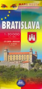 Bratislava - mapa mesta