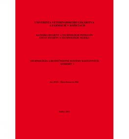 Technológia a bezpečnostné systémy rastlinných komodít I.