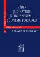 Výber judikatúry k Občianskemu súdnemu poriadku