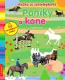 Poníky a kone - Knižka so samolepkami