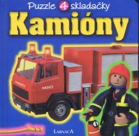 Kamióny - puzzle 4 skladačky