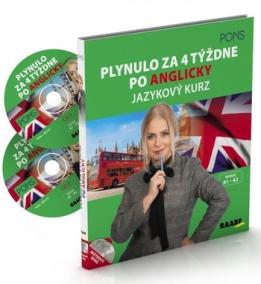 Plynulo za 4 týždne po anglicky-Pons-jazykový kurz+ 2CD