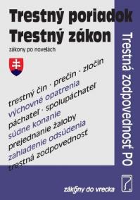 Trestný poriadok, Trestný zákon, Trestná zodpovednosť PO