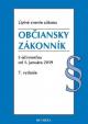 Občiansky zákonník - Úplné znenie zákona s účinnosťou od 1. januára 2019, 7. vydanie