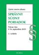 Správny súdny poriadok. Úzz, 3. vydanie, 2019