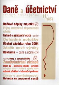 Daně a účetnictví bez chyb, pokut a penále 11/2004