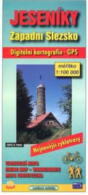 Jeseníky, Západní Slezsko 1:100 000