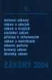 Zákony 2004/V