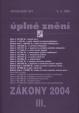 Zákony 2004/III úplné znění