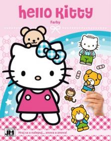 Samolepková knižka/ Hello Kitty Farby