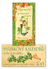 Bylinkový kalendář báby kořenářky 2013 + Tajemství cizokrajných bylin