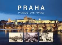 Kalendář nástěnný 2017 - Praha - Prague - Prag