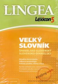 LINGEA Lexicon5 Veľký slovník španielsko-slovenský slovensko-španielsky