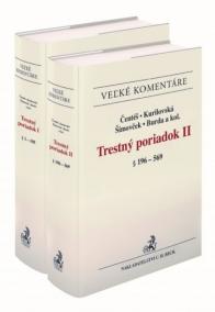 Trestný poriadok. Komentár (2 zväzky)