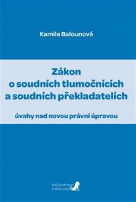 Zákon o soudních tlumočnících a soudních překladatelích